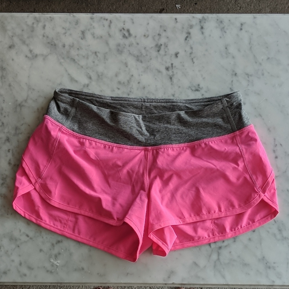 Lululemon Speed Short Hot Pink Size 6